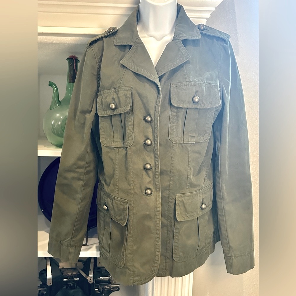 Banana Republic military jacket size 12